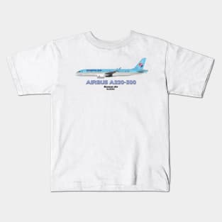 Airbus A220-300 - Korean Air Kids T-Shirt